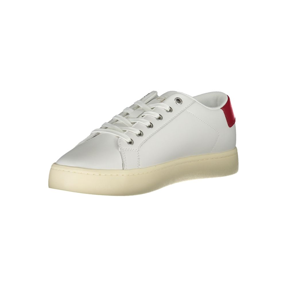 Calvin Klein Witte Polyester Heren Sneaker