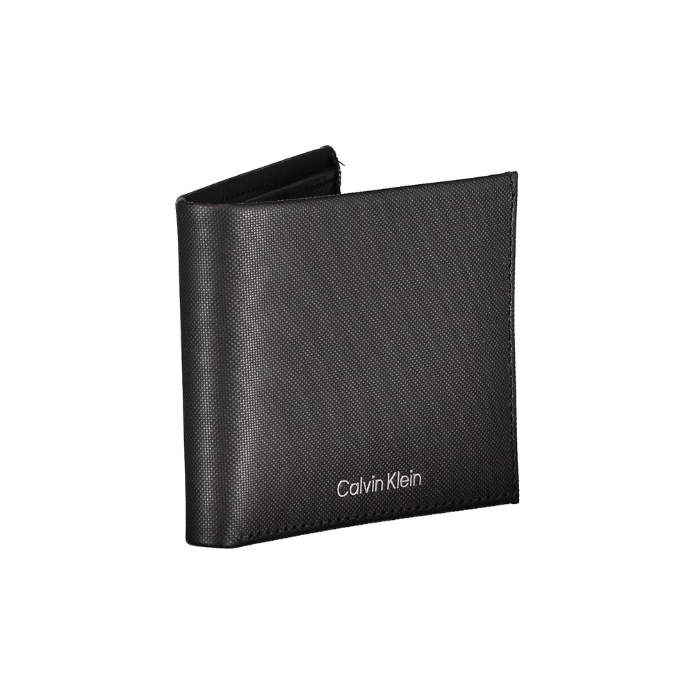 Calvin Klein Black Leather Men's Wallet
