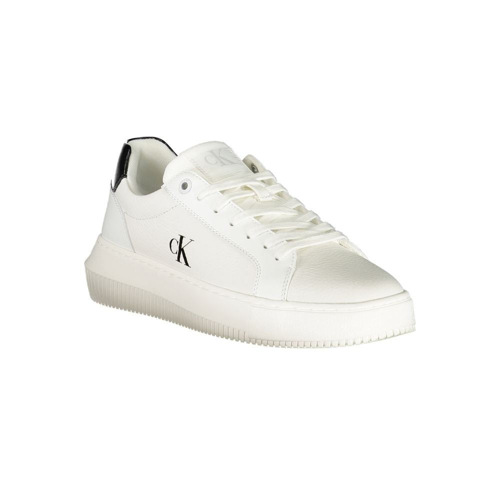 Calvin Klein White Polyurethane Women's Sneaker