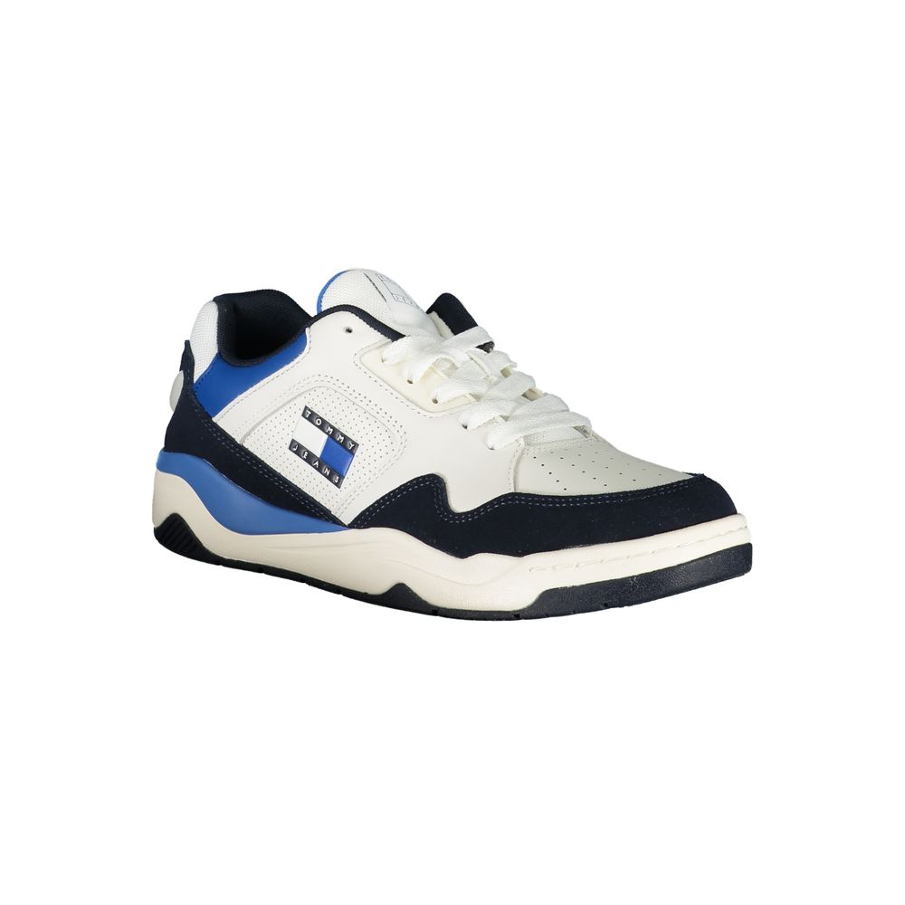 Tommy Hilfiger Blue Polyurethane Men's Sneaker