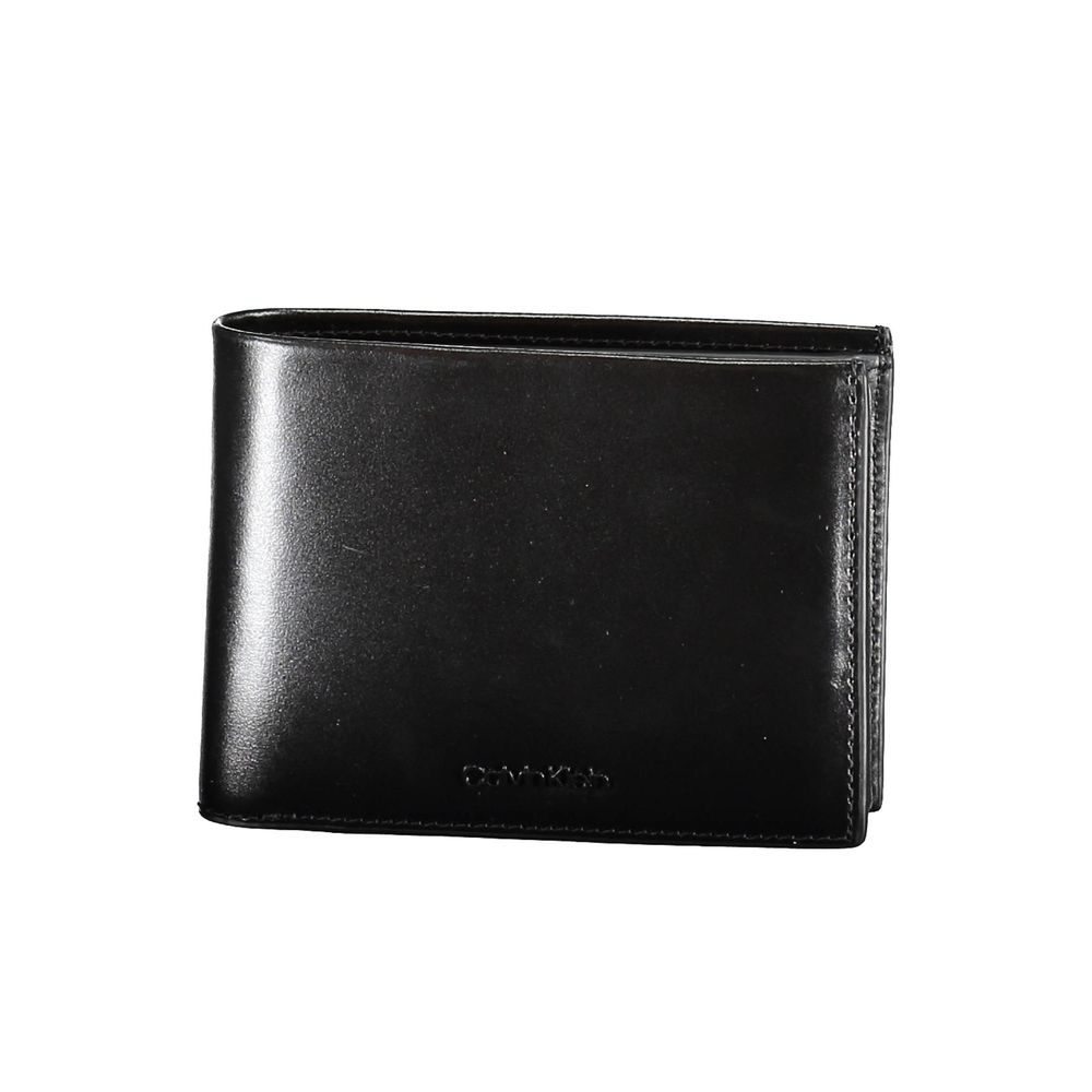 Calvin Klein Zwart Leren Herenportemonnee