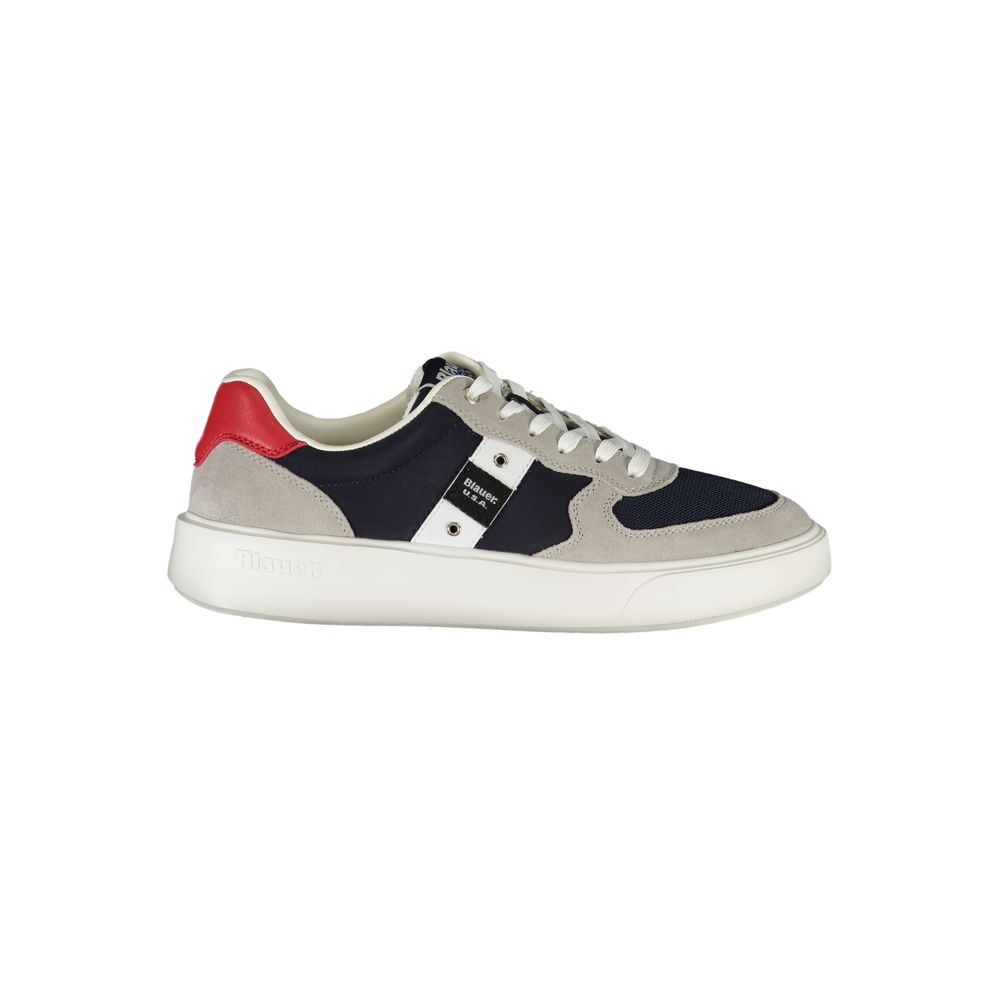 Blauer Blue Polyurethane Men's Sneaker