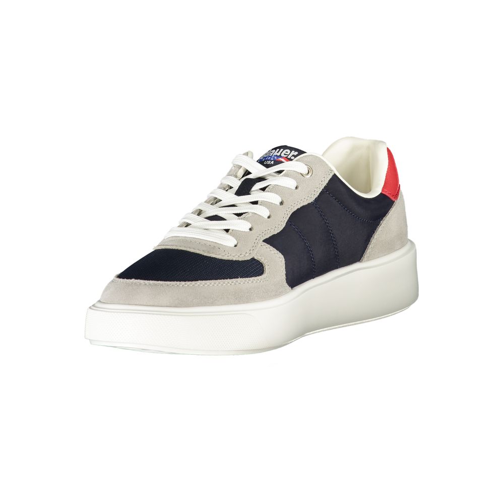 Blauer Blue Polyurethane Men's Sneaker
