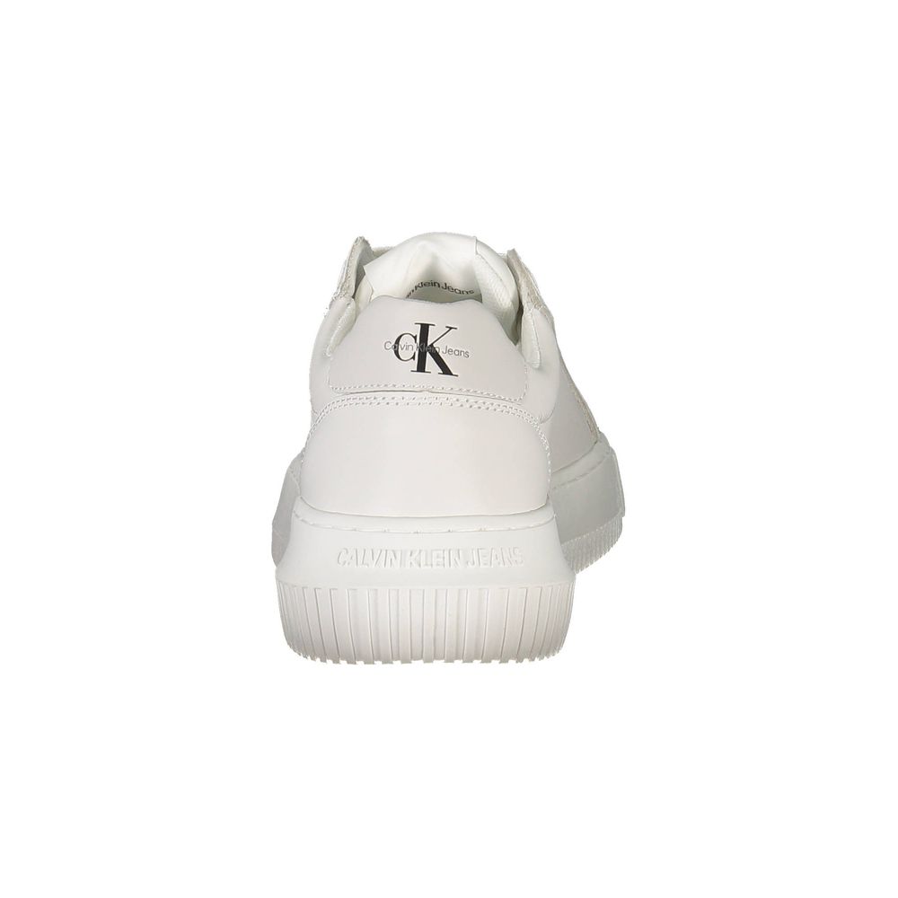 Calvin Klein White Polyester Women's Sneaker
