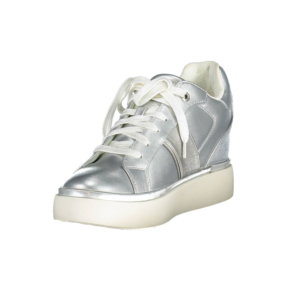 U.S. POLO ASSN. Zilver Polyester Dames Sneaker