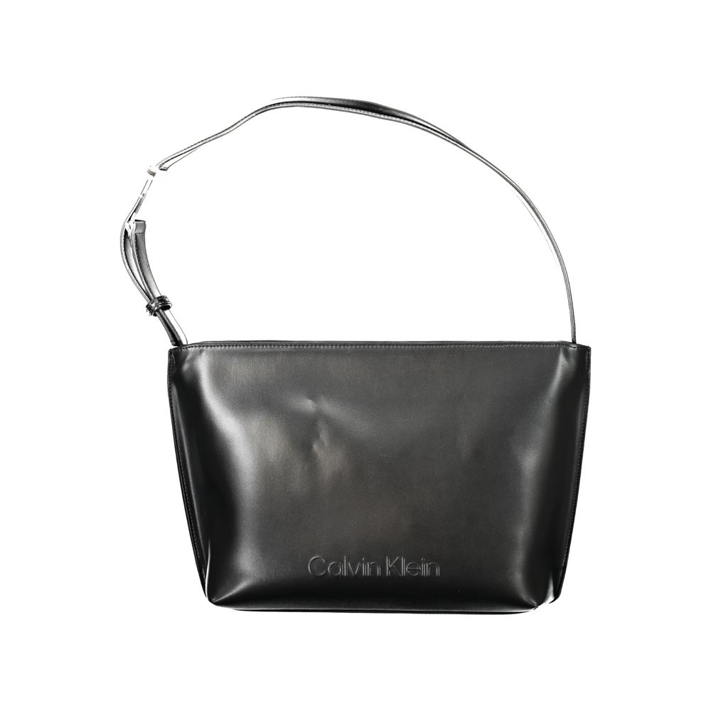 Calvin Klein Black Polyester Women's Shoulder Bag