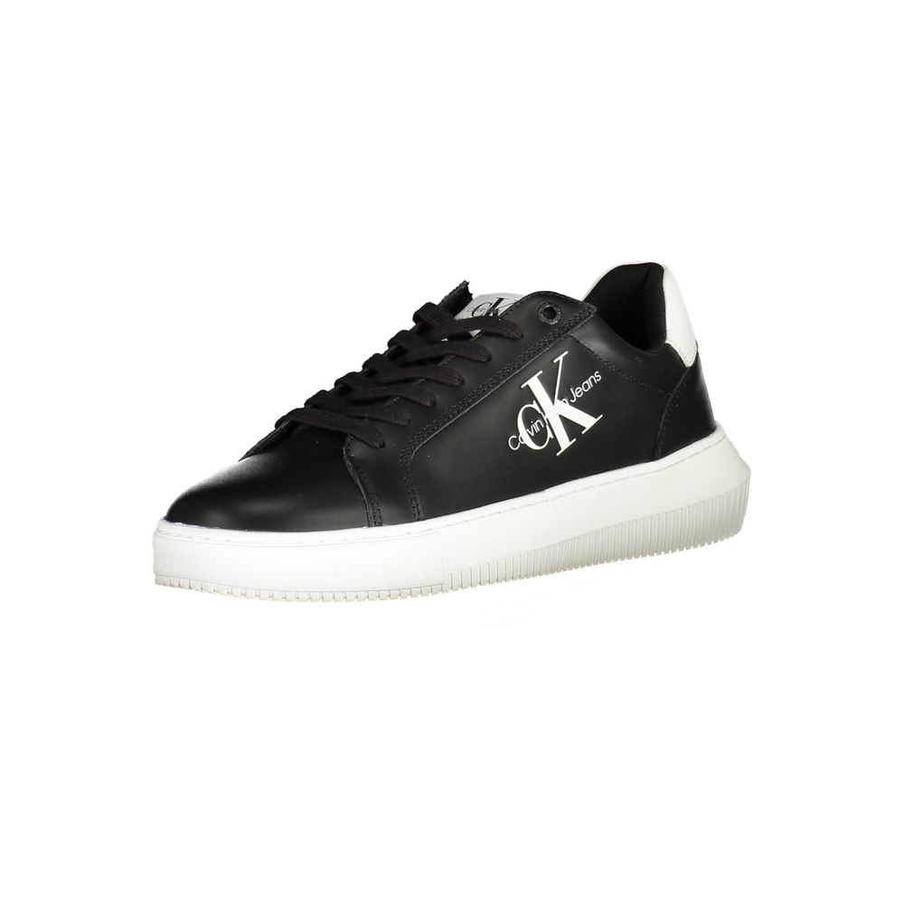 Calvin Klein Nero Leather Men's Sneaker