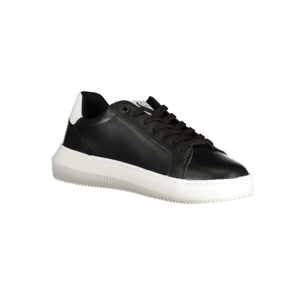 Calvin Klein Nero Leather Men's Sneaker