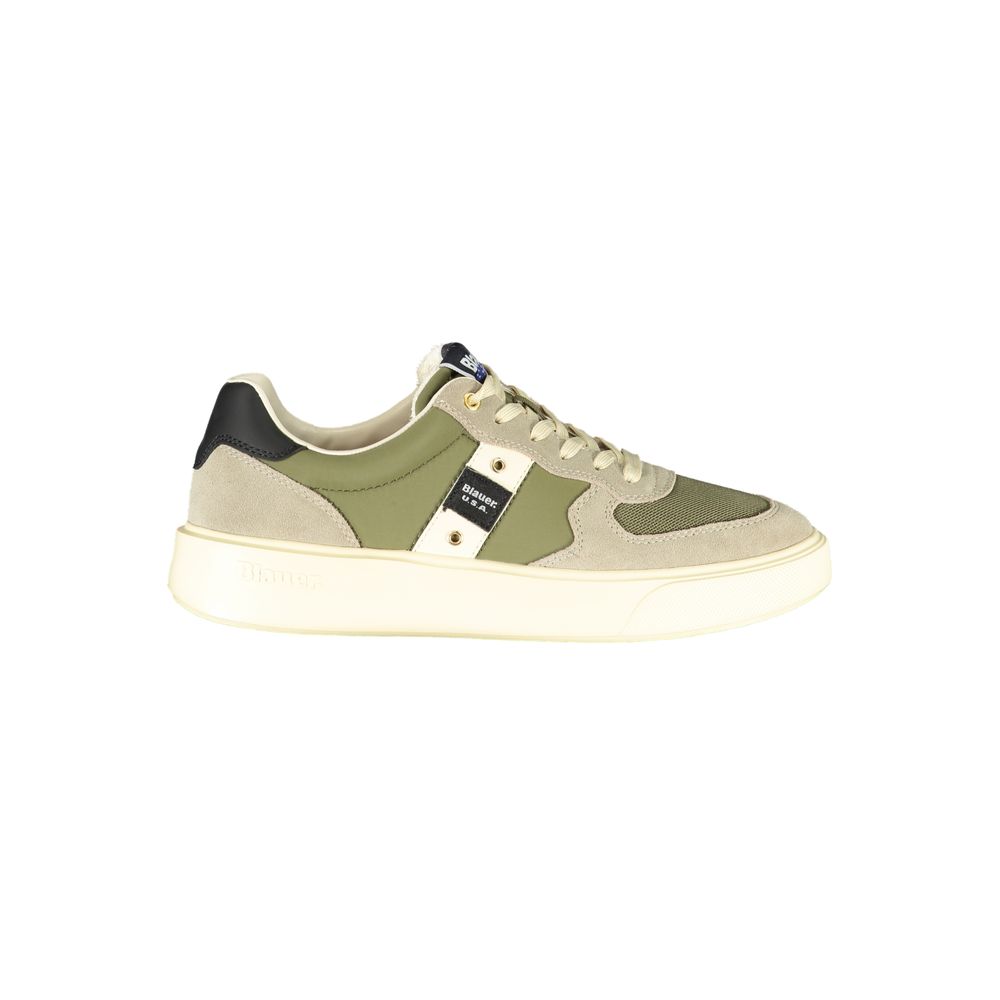 Blauer Green Leather Men's Sneaker