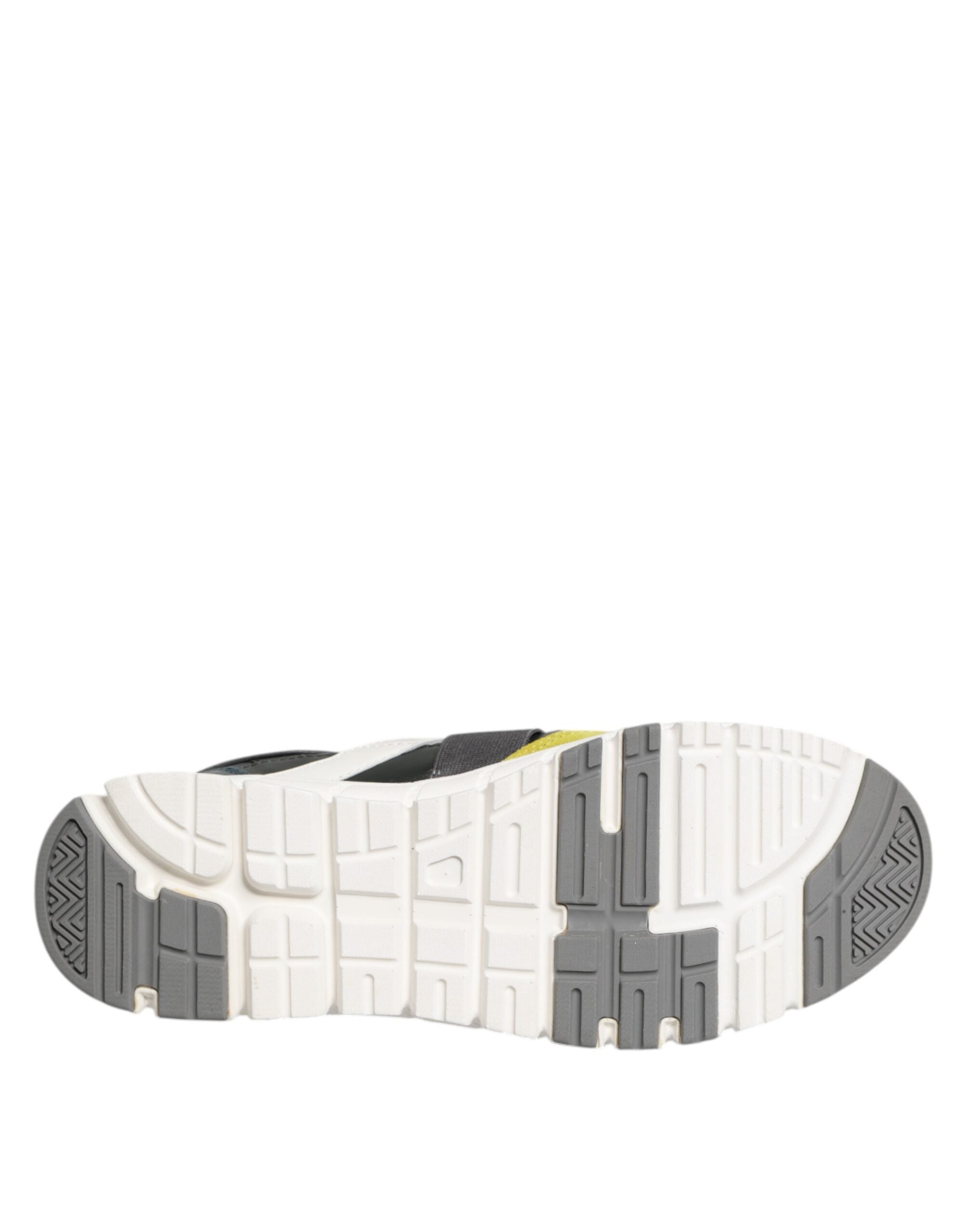 Dolce & Gabbana Multicolor Lace Up Low Top Men's Sneakers