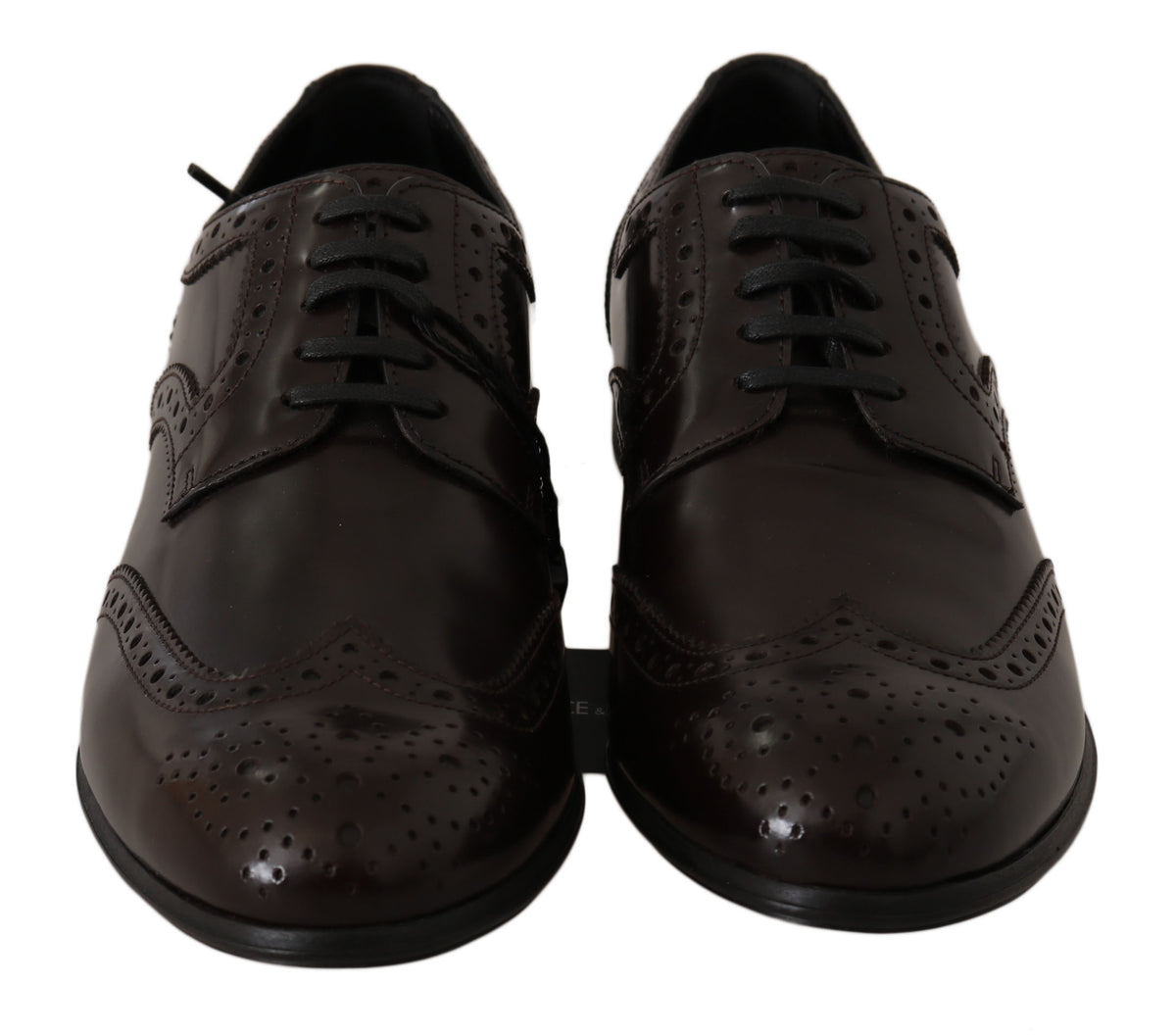 Dolce & Gabbana bruine leren brogues Oxford wingtip-schoenen