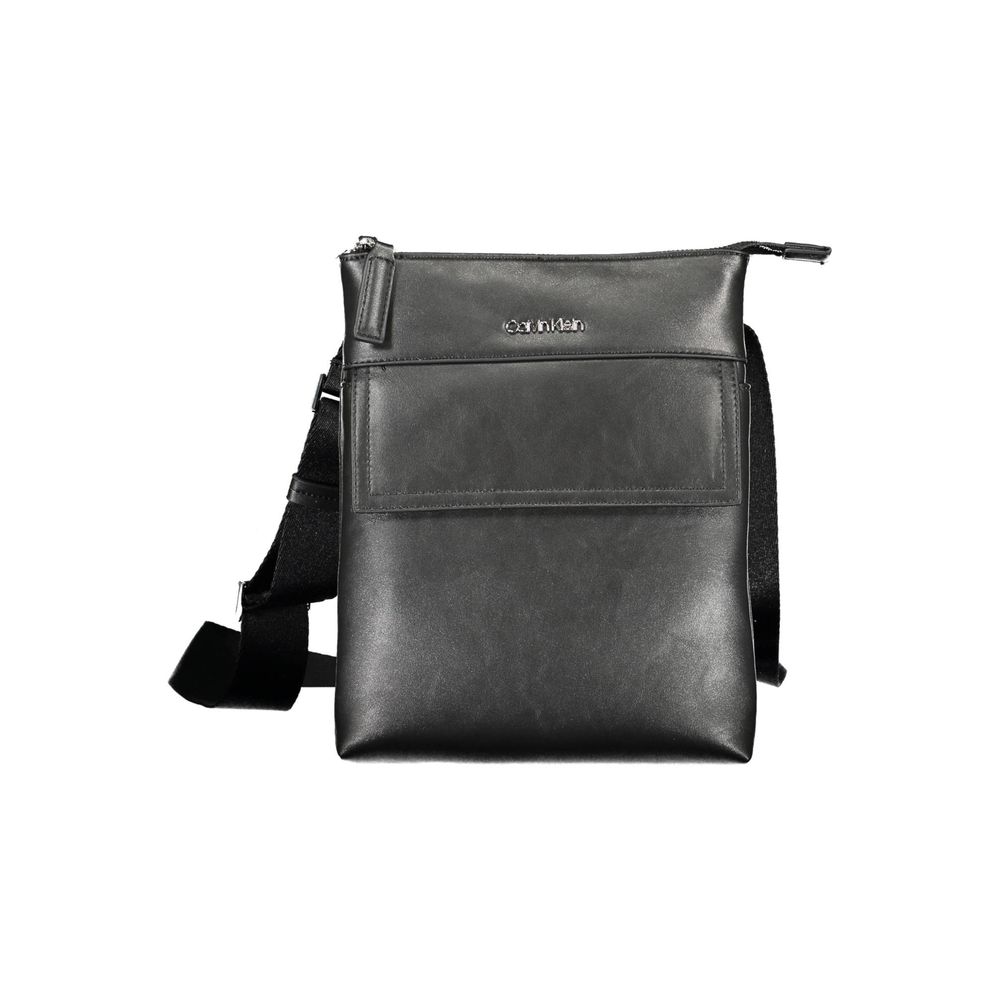 Calvin Klein Nero Polyester Heren Schoudertas