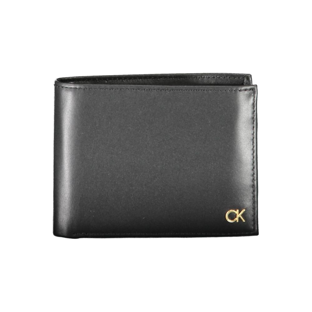 Calvin Klein Zwart Leren Herenportemonnee
