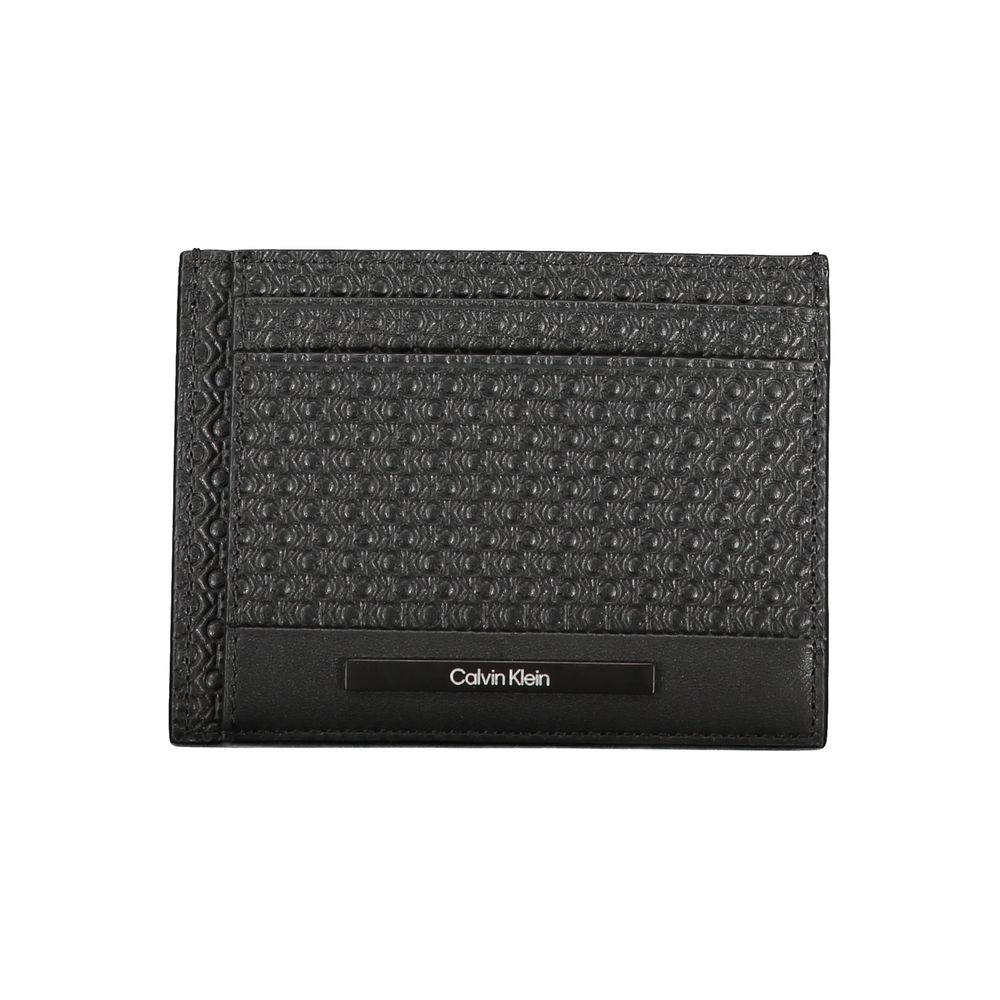 Calvin Klein Zwarte Polyester Heren Schoudertas