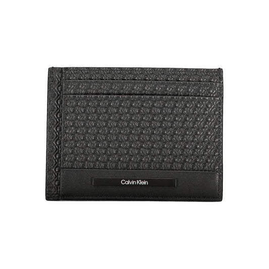 Calvin Klein Black Polyester Men's Shoulder Bag