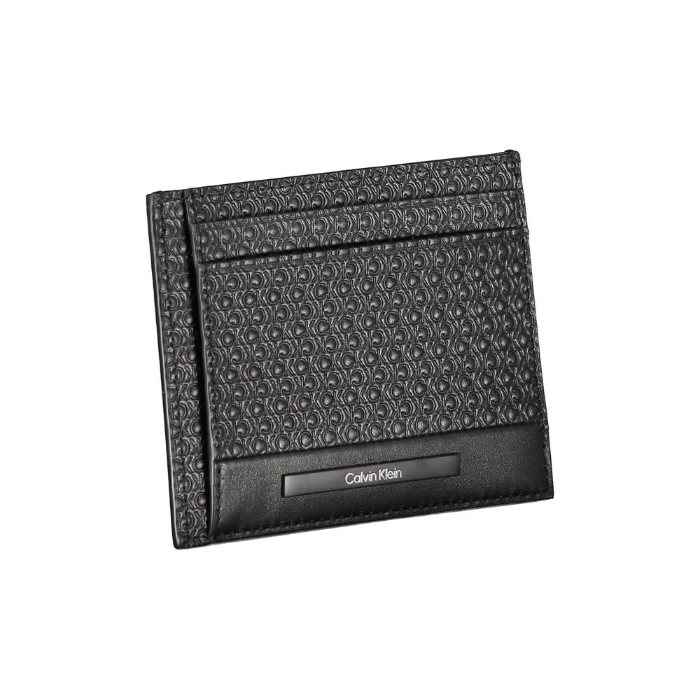 Calvin Klein Zwarte Polyester Heren Schoudertas