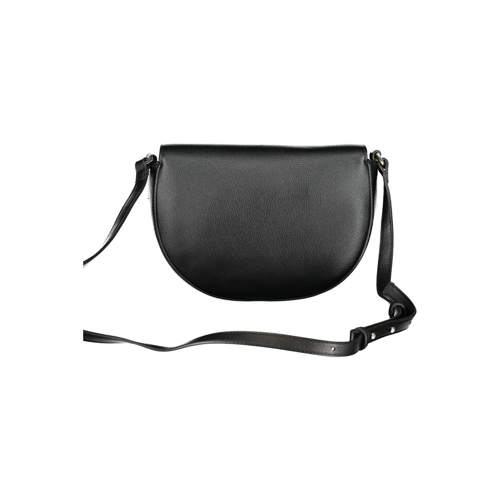 Calvin Klein Black Polyurethane Women's Shoulder Bag