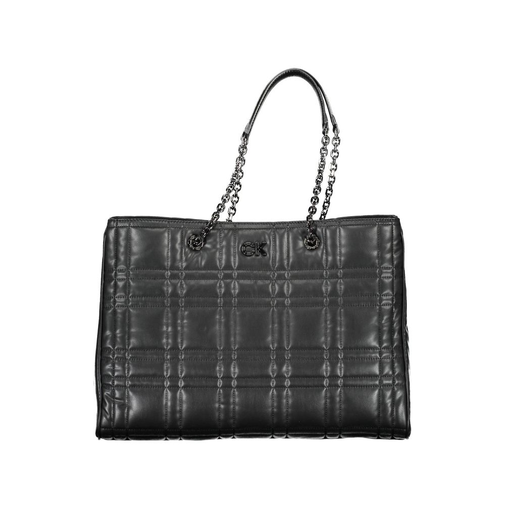 Calvin Klein Black Polyester Woman Handbag