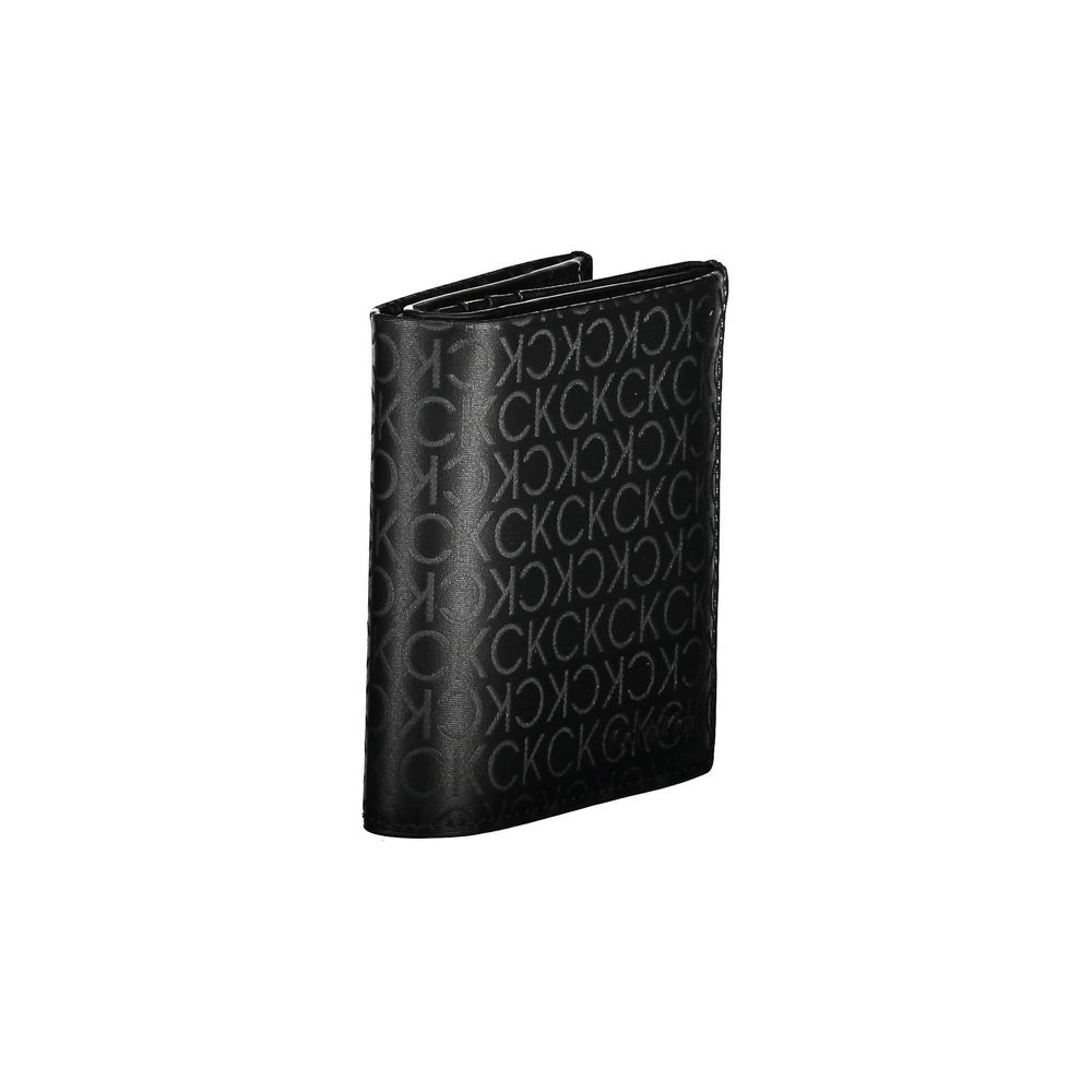 Calvin Klein Black Polyurethane Men's Wallet