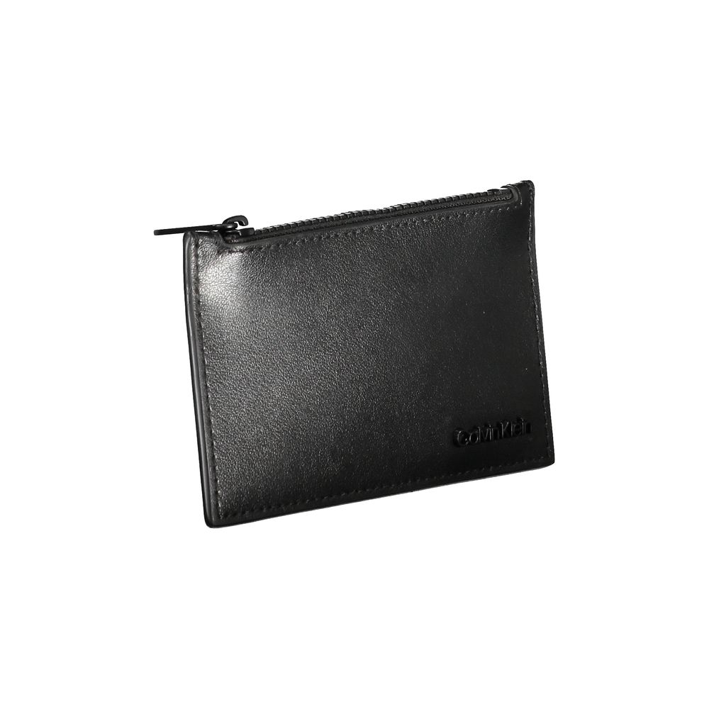 Calvin Klein Zwart Leren Herenportemonnee