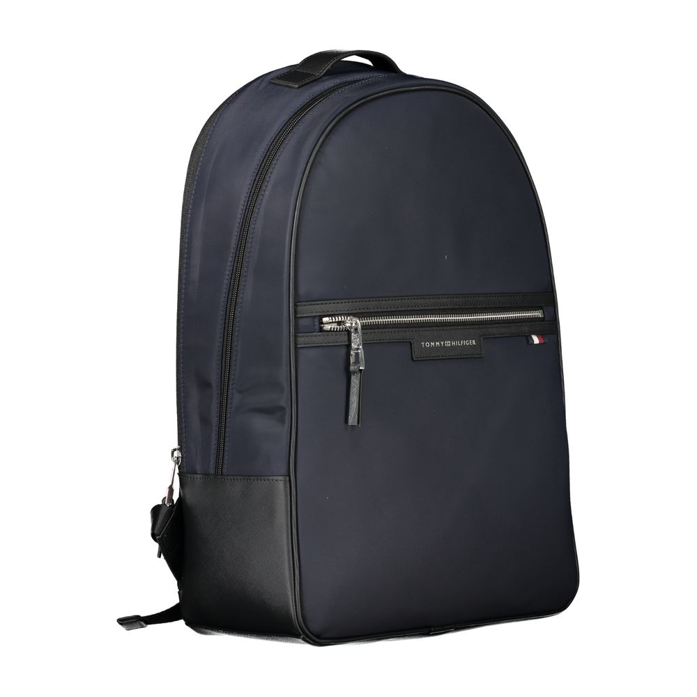 Tommy Hilfiger blauwe rugzak voor heren, gemaakt van gerecycled polyester