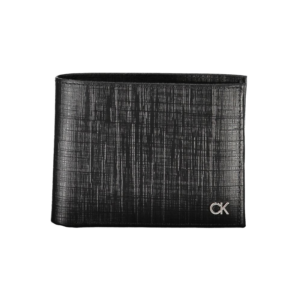 Calvin Klein Black Leather Men's Wallet