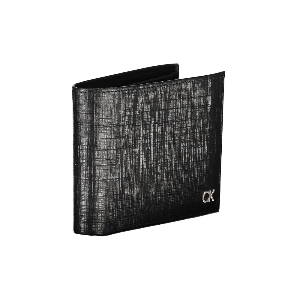 Calvin Klein Black Leather Men's Wallet