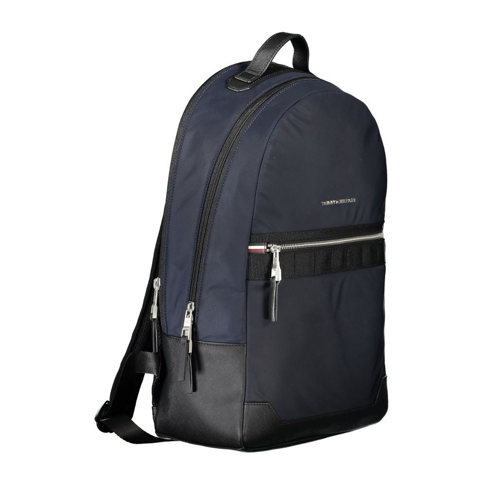 Tommy Hilfiger Blauwe Polyester Herenrugzak
