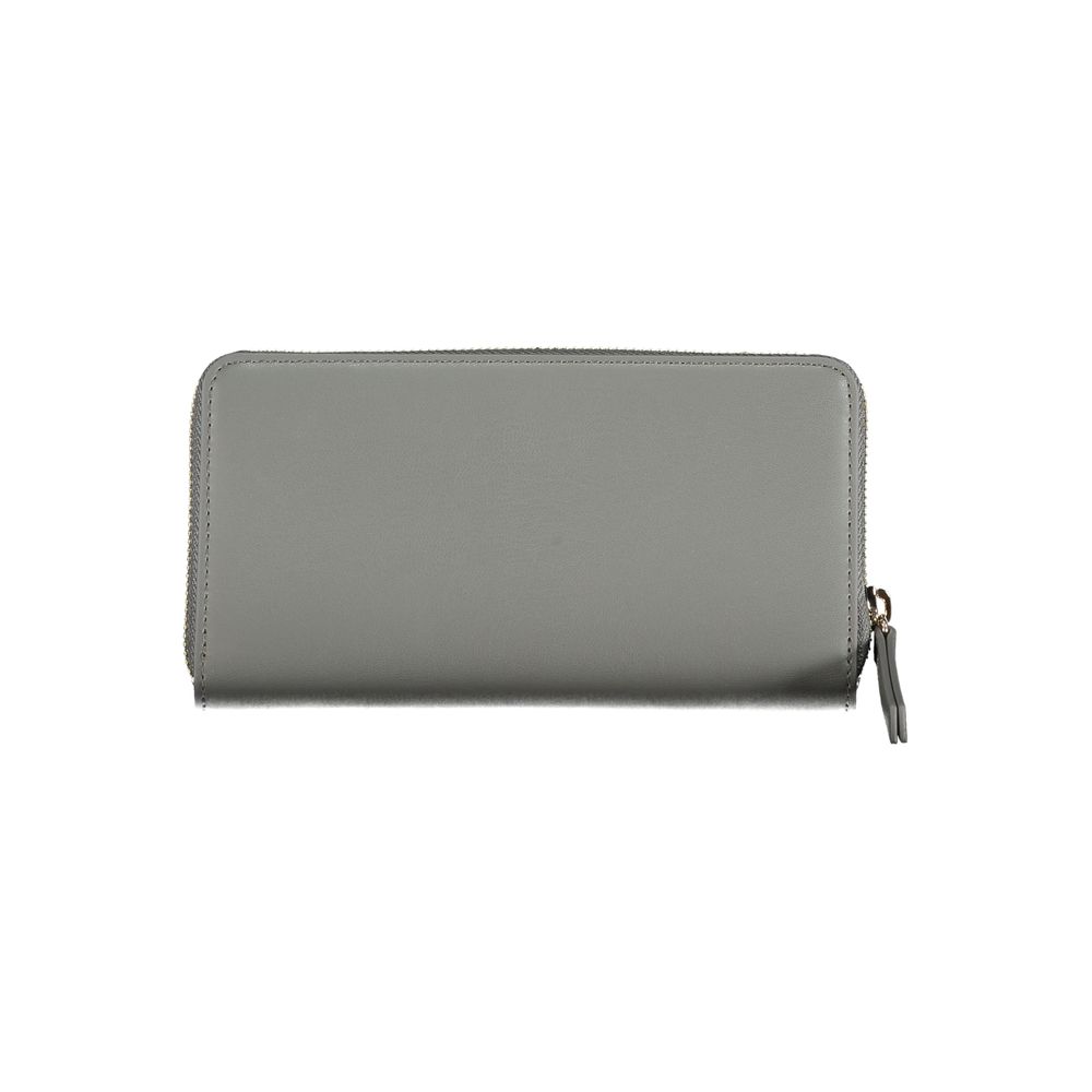 Tommy Hilfiger Grey Polyurethane Women's Wallet