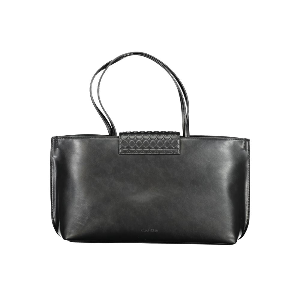 Calvin Klein Black Polyester Women's Handbag