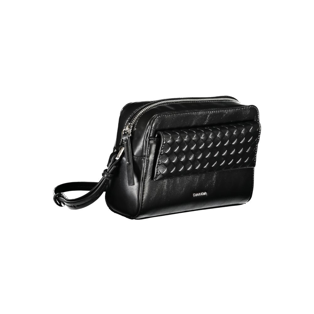 Calvin Klein Black Polyester Women's Shoulder Bag