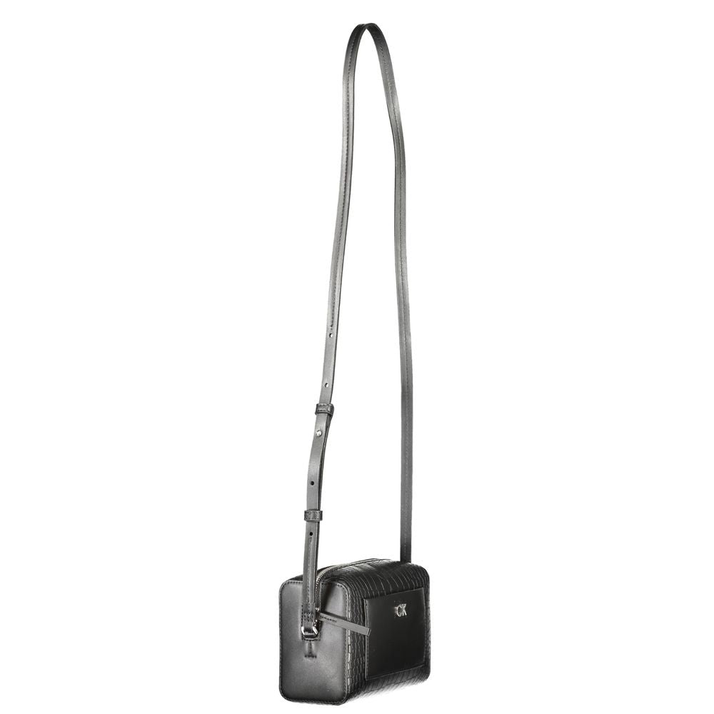 Calvin Klein Black Polyester Women's Shoulder Bag