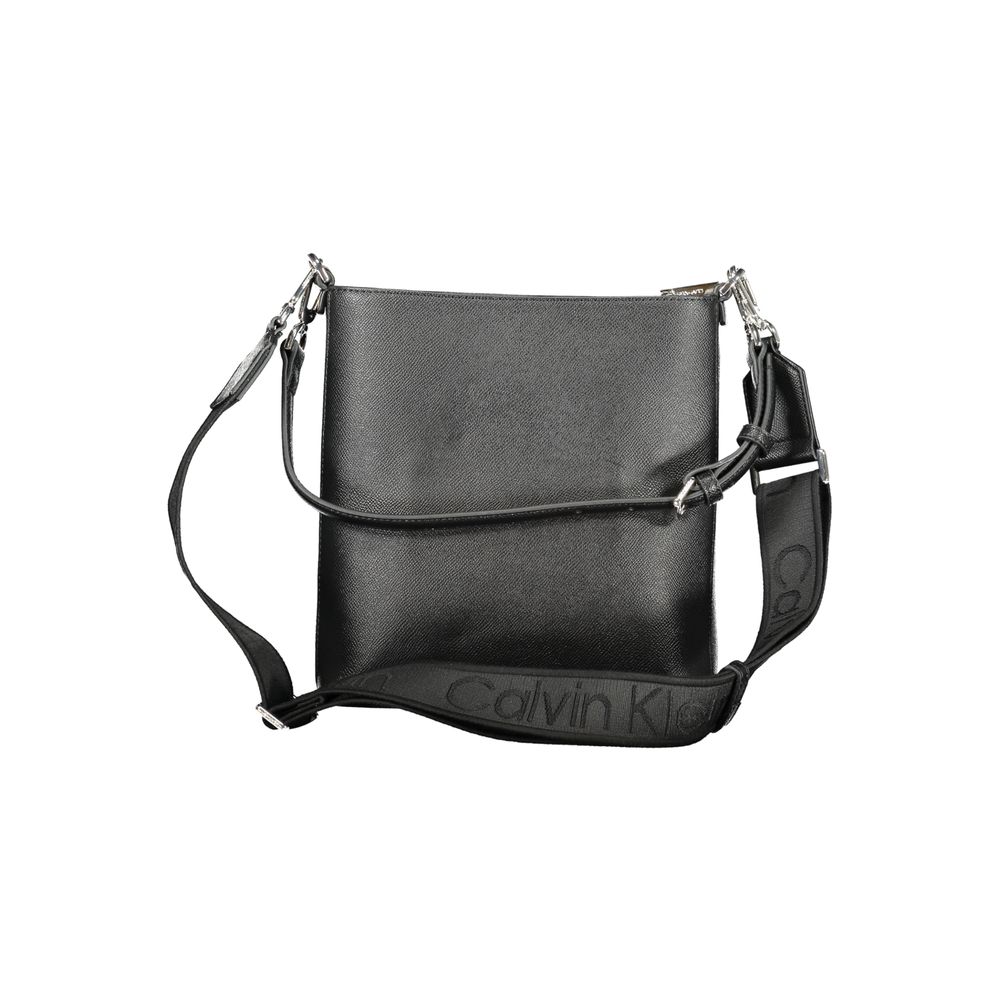 Calvin Klein Black Polyester Women's Shoulder Bag