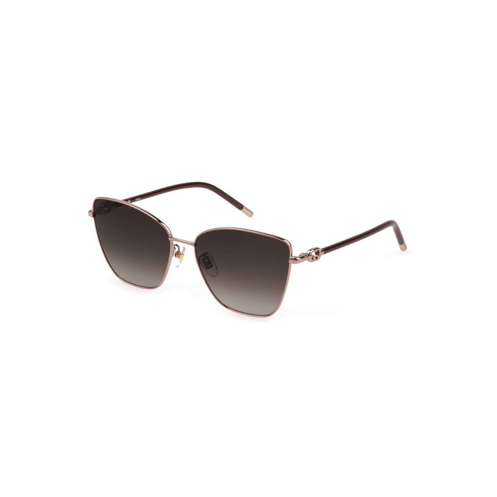 Furla Silver Metal Women's Sunglasses