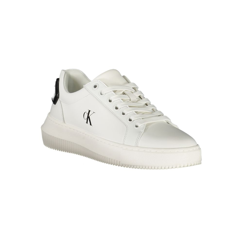 Calvin Klein White Polyurethane Women's Sneaker