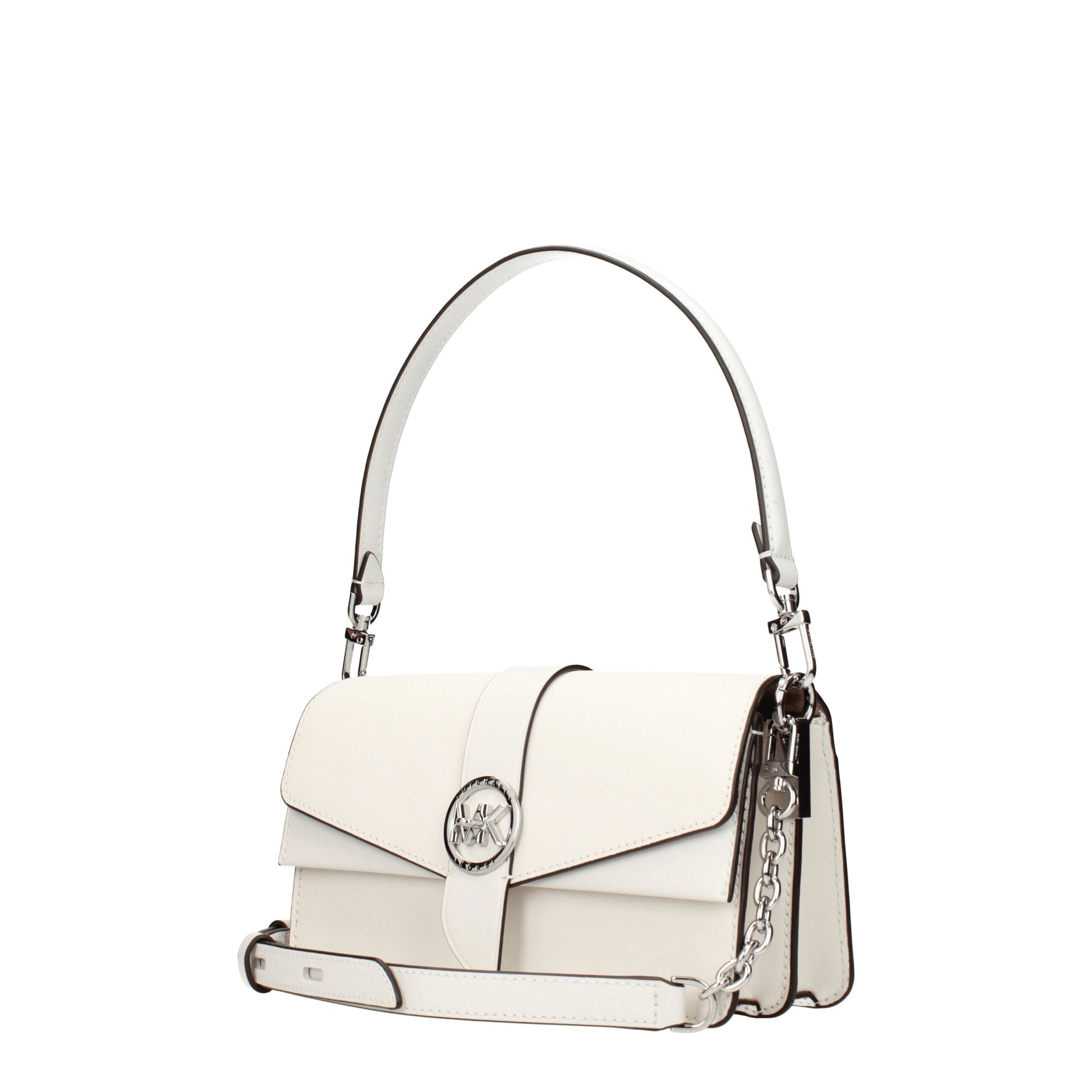 Michael Kors Witte Leren Handtas