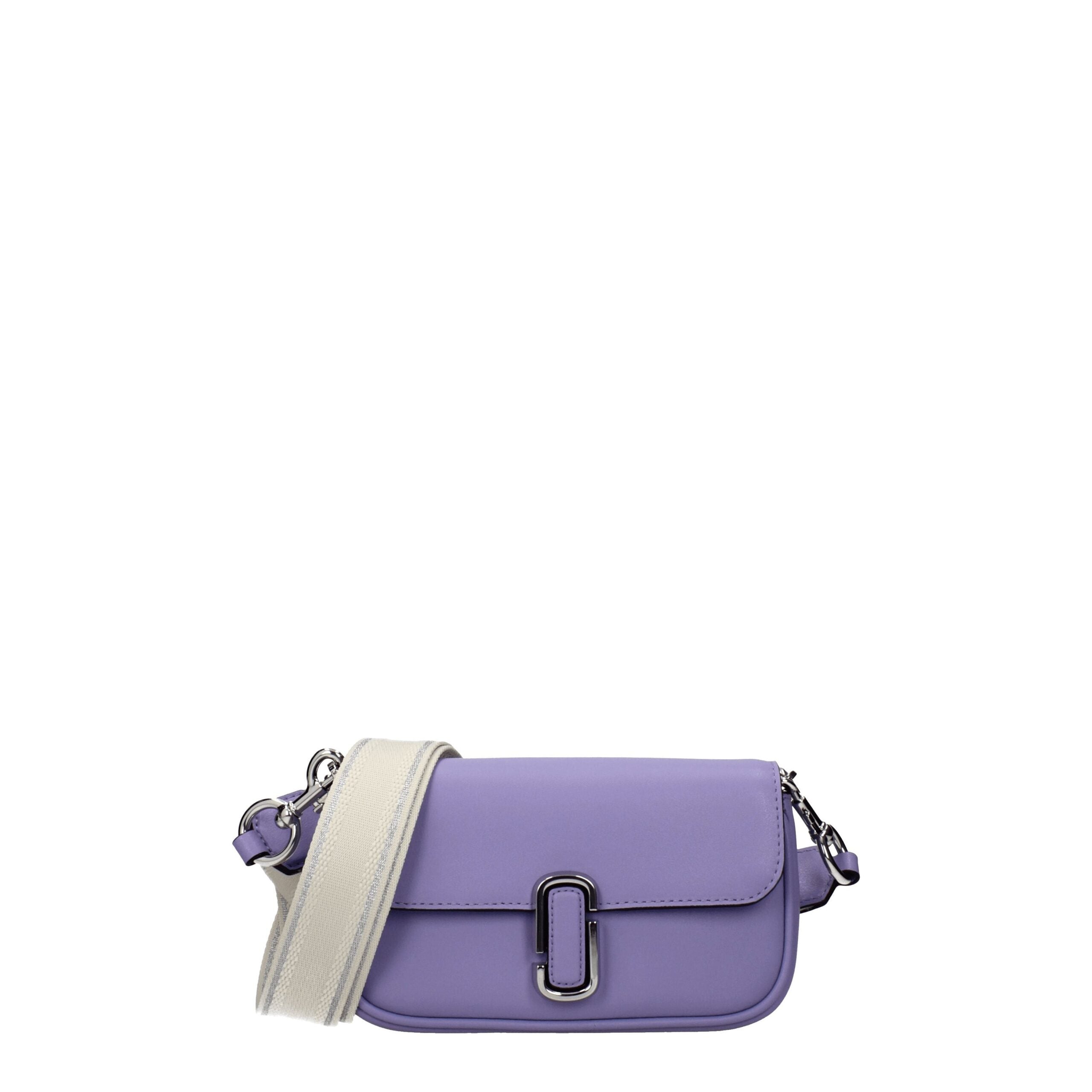 Marc Jacobs paarse leren crossbodytas