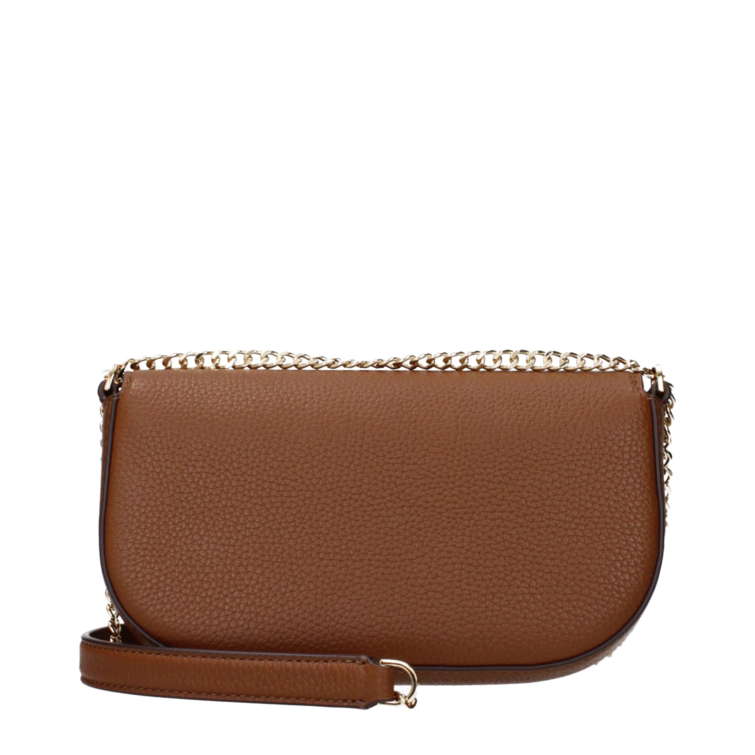 Tory Burch Bruine Leren Crossbody Tas