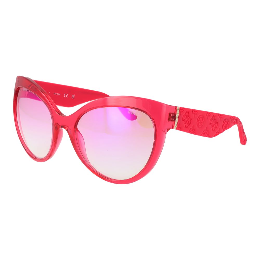 Guess roestvrijstalen zonnebril roze