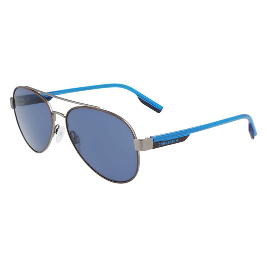 Converse Gray Metal Sunglasses