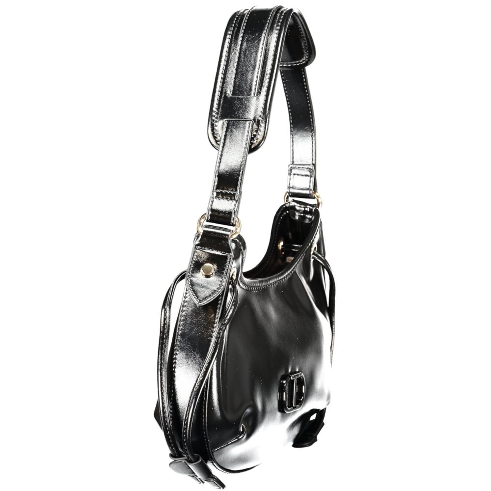 Twinset Black Polyurethane Women's Hobo Bag