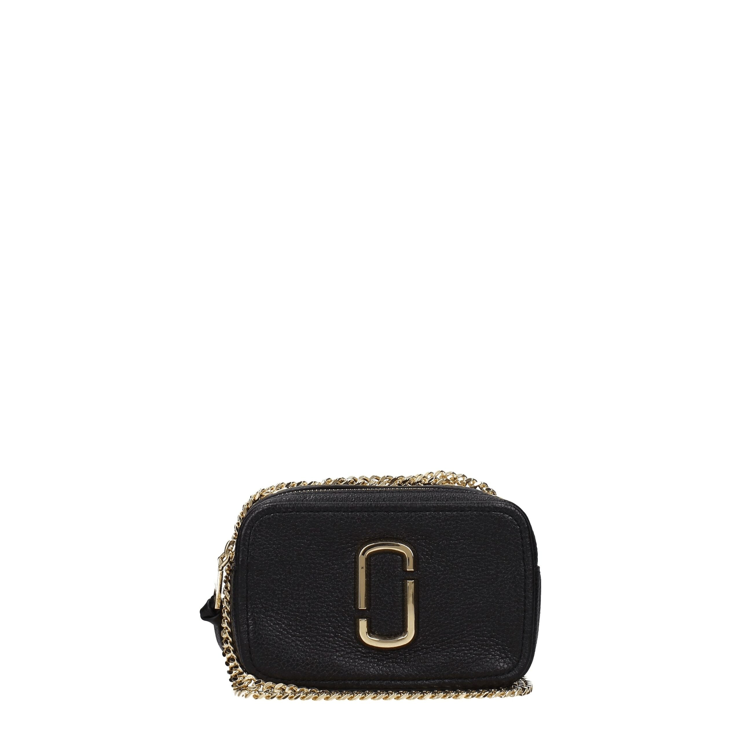 Marc Jacobs Zwarte Leren Crossbody Tas