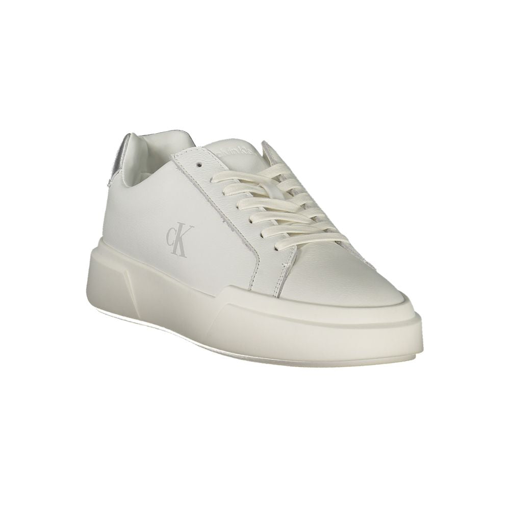 Calvin Klein White Polyurethane Women's Sneaker