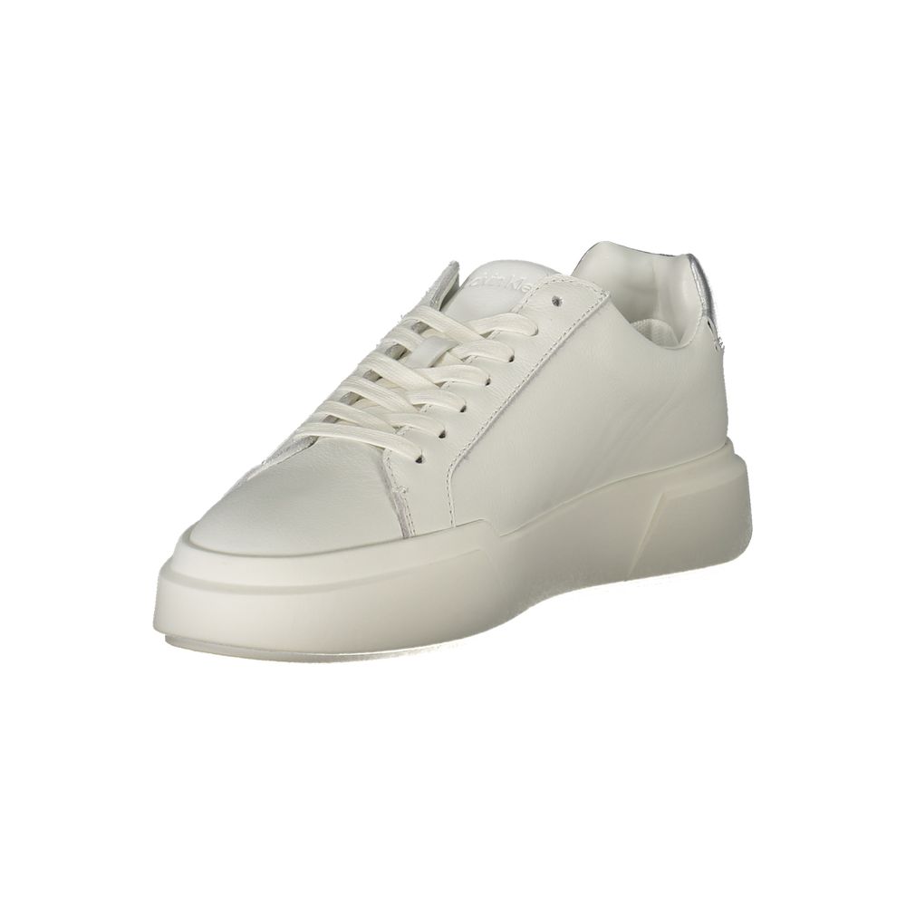 Calvin Klein White Polyurethane Women's Sneaker