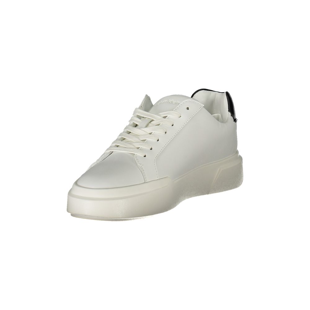 Calvin Klein White Polyurethane Women's Sneaker