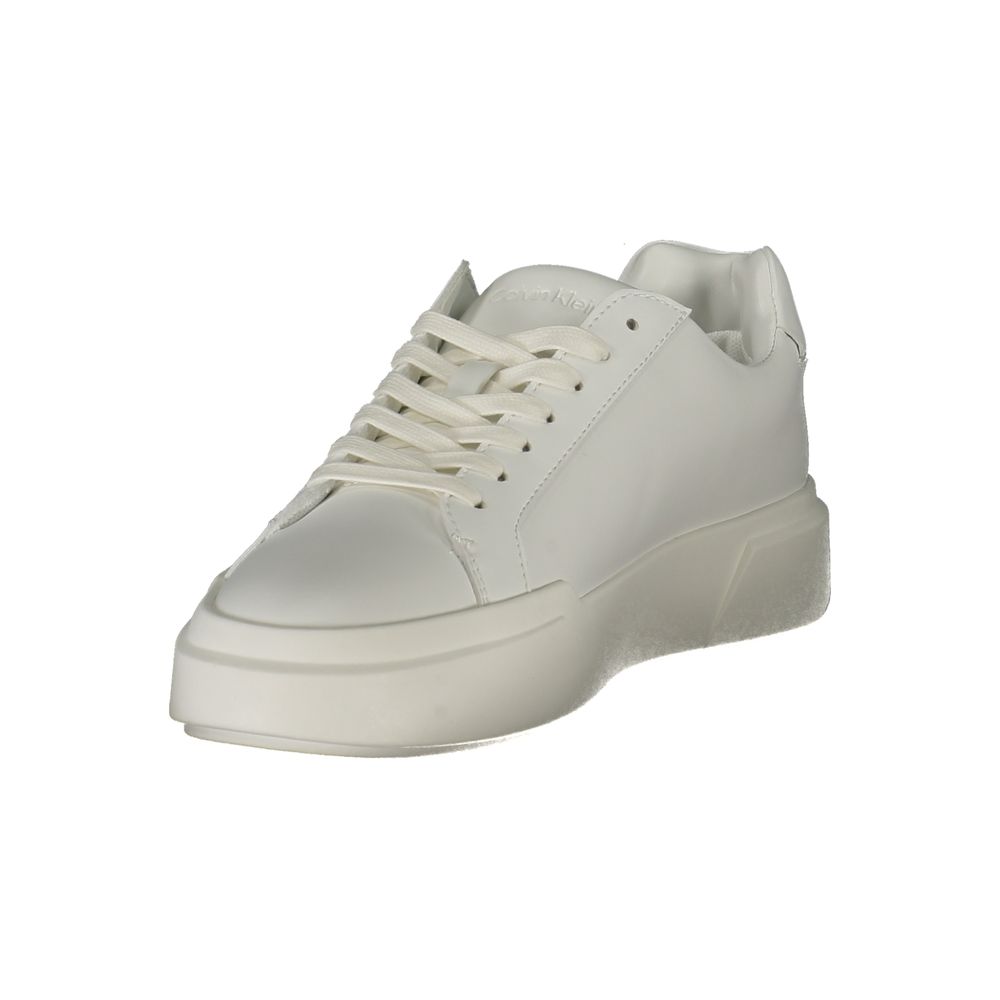 Calvin Klein White Polyurethane Women's Sneaker