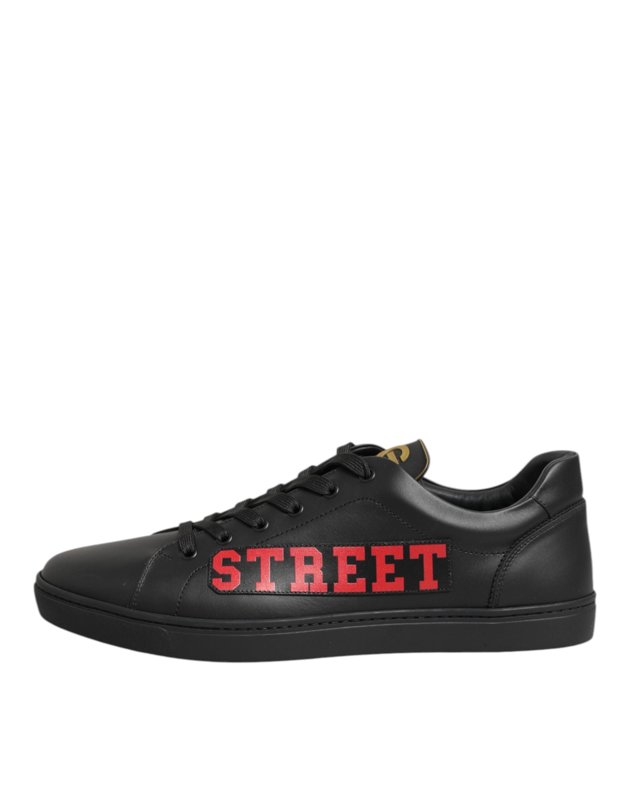 Dolce & Gabbana Black Street Life Low Top Men's Sneakers