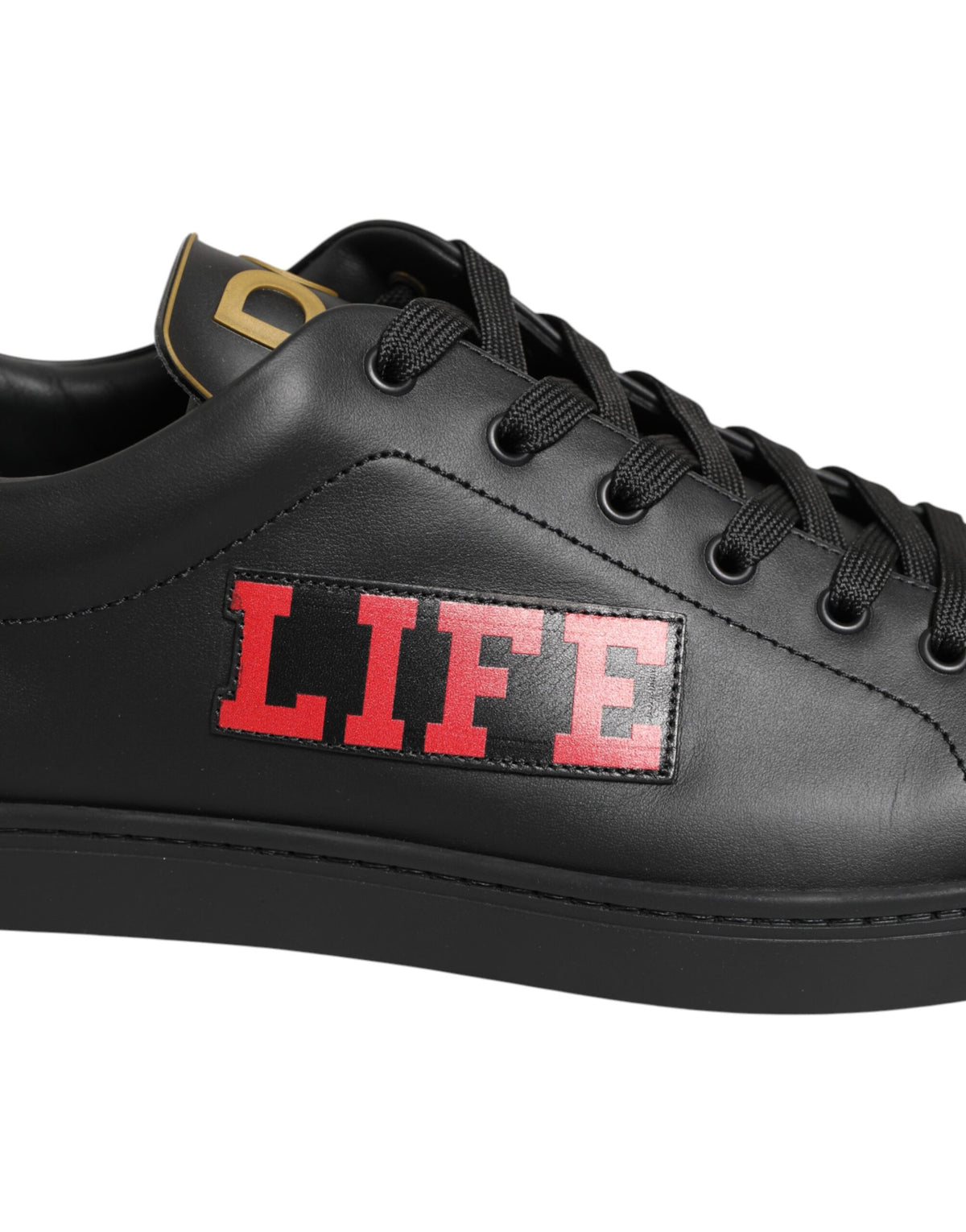 Dolce & Gabbana Black Street Life Low Top Men's Sneakers