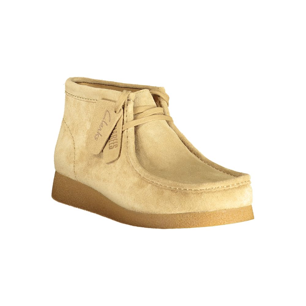 Clarks Beige Suede Men's Sneaker