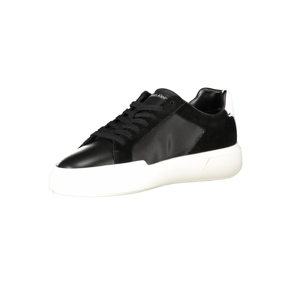 Calvin Klein Nero Leather Men's Sneaker